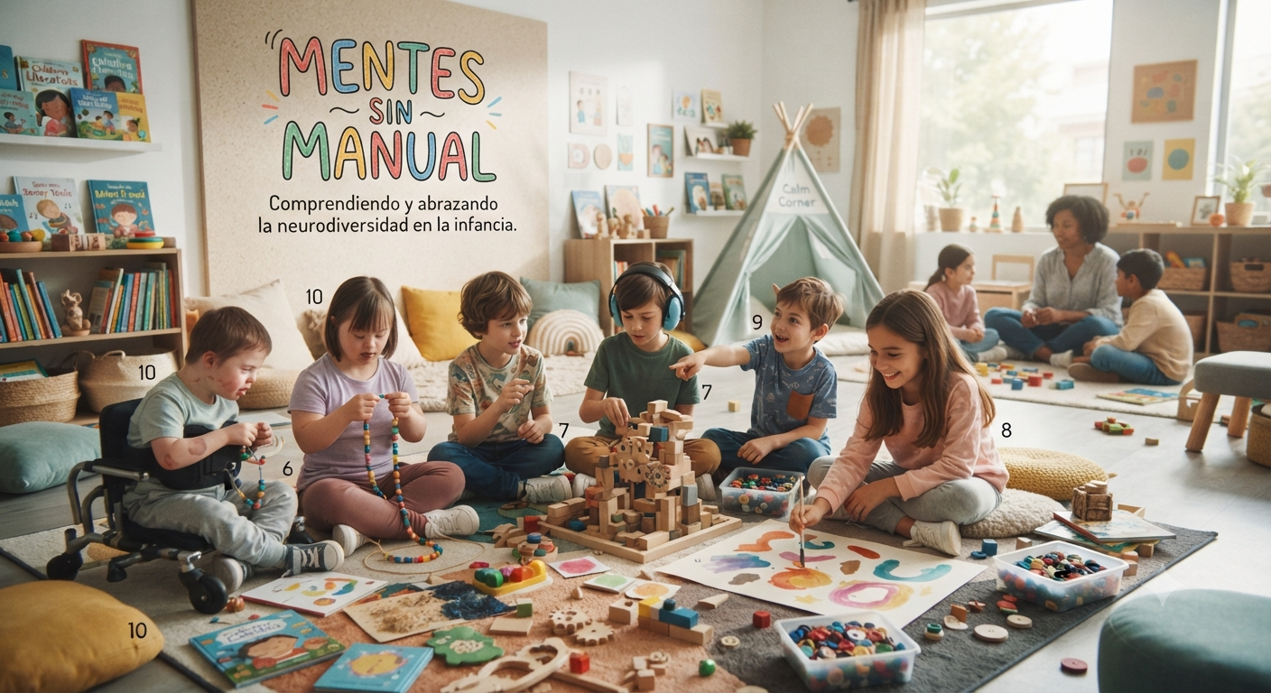 Mentes sin manual: Comprendiendo y abrazando la neurodiversidad en la infancia
